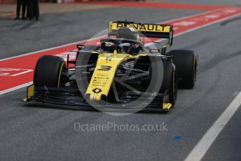 World © Octane Photographic Ltd. Formula 1 – Winter Testing - Test 1 - Day 2. Renault Sport F1 Team RS19 – Daniel Ricciardo. Circuit de Barcelona-Catalunya. Tuesday 19th February 2019.