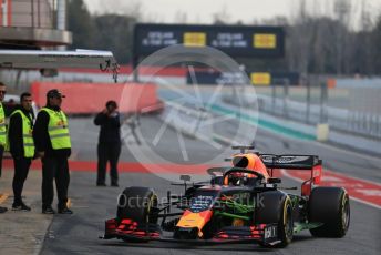 World © Octane Photographic Ltd. Formula 1 – Winter Testing - Test 1 - Day 2. Aston Martin Red Bull Racing RB15 – Pierre Gasly. Circuit de Barcelona-Catalunya. Tuesday 19th February 2019.