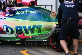 World © Octane Photographic Ltd. Formula 1 – Winter Testing - Test 1 - Day 2. SportPesa Racing Point RP19 – Lance Stroll. Circuit de Barcelona-Catalunya. Tuesday 19th February 2019.