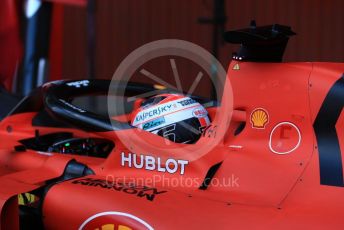 World © Octane Photographic Ltd. Formula 1 – Winter Testing - Test 1 - Day 2. Scuderia Ferrari SF90 – Charles Leclerc. Circuit de Barcelona-Catalunya. Tuesday 19th February 2019.