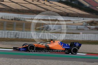 World © Octane Photographic Ltd. Formula 1 – Winter Testing - Test 1 - Day 2. McLaren MCL34 – Lando Norris. Circuit de Barcelona-Catalunya. Tuesday 19th February 2019.