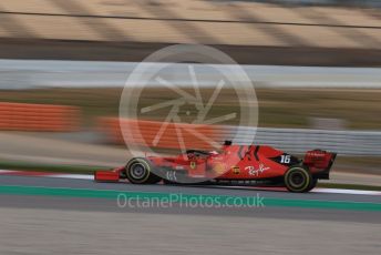 World © Octane Photographic Ltd. Formula 1 – Winter Testing - Test 1 - Day 2. Scuderia Ferrari SF90 – Charles Leclerc. Circuit de Barcelona-Catalunya. Tuesday 19th February 2019.