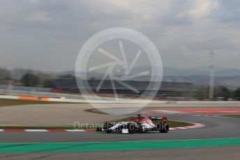 World © Octane Photographic Ltd. Formula 1 – Winter Testing - Test 1 - Day 2. Alfa Romeo Racing C38 – Antonio Giovinazzi. Circuit de Barcelona-Catalunya. Tuesday 19th February 2019.