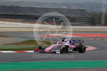 World © Octane Photographic Ltd. Formula 1 – Winter Testing - Test 1 - Day 2. SportPesa Racing Point RP19 – Lance Stroll. Circuit de Barcelona-Catalunya. Tuesday 19th February 2019.