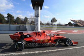World © Octane Photographic Ltd. Formula 1 – Winter Testing - Test 1 - Day 2. Scuderia Ferrari SF90 – Charles Leclerc. Circuit de Barcelona-Catalunya. Tuesday 19th February 2019.