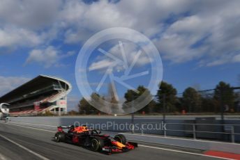 World © Octane Photographic Ltd. Formula 1 – Winter Testing - Test 1 - Day 2. Aston Martin Red Bull Racing RB15 – Pierre Gasly. Circuit de Barcelona-Catalunya. Tuesday 19th February 2019.
