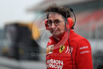 World © Octane Photographic Ltd. Formula 1 - Winter Testing - Test 1 - Day 3. Mattia Binotto – Team Principal of Scuderia Ferrari. Circuit de Barcelona-Catalunya. Wednesday 20th February 2019