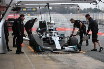 World © Octane Photographic Ltd. Formula 1 – Winter Testing - Test 1 - Day 3. Mercedes AMG Petronas Motorsport AMG F1 W10 EQ Power+ - Valtteri Bottas. Circuit de Barcelona-Catalunya. Wednesday 20th February 2019.