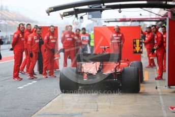 World © Octane Photographic Ltd. Formula 1 – Winter Testing - Test 1 - Day 3. Scuderia Ferrari SF90 – Sebastian Vettel. Circuit de Barcelona-Catalunya. Wednesday 20th February 2019.