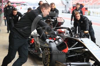 World © Octane Photographic Ltd. Formula 1 – Winter Testing - Test 1 - Day 3. Rich Energy Haas F1 Team VF19 – Pietro Fittipaldi. Circuit de Barcelona-Catalunya. Wednesday 20th February 2019