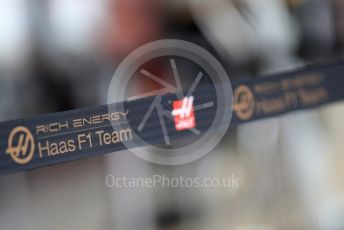 World © Octane Photographic Ltd. Formula 1 – Winter Testing - Test 1 - Day 3. Rich Energy Haas F1 Team logo. Circuit de Barcelona-Catalunya. Wednesday 20th February 2019.