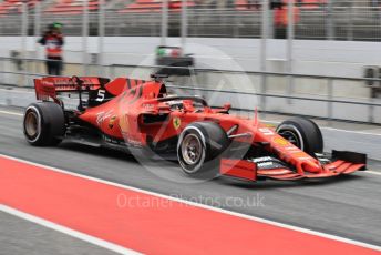 World © Octane Photographic Ltd. Formula 1 – Winter Testing - Test 1 - Day 3. Scuderia Ferrari SF90 – Sebastian Vettel. Circuit de Barcelona-Catalunya. Wednesday 20th February 2019.