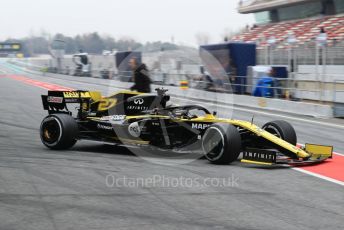 World © Octane Photographic Ltd. Formula 1 – Winter Testing - Test 1 - Day 3. Renault Sport F1 Team RS19 – Nico Hulkenberg. Circuit de Barcelona-Catalunya. Wednesday 20th February 2019.