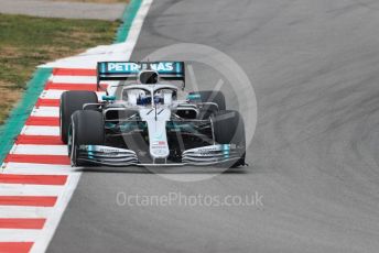 World © Octane Photographic Ltd. Formula 1 – Winter Testing - Test 1 - Day 3. Mercedes AMG Petronas Motorsport AMG F1 W10 EQ Power+ - Valtteri Bottas. Circuit de Barcelona-Catalunya. Wednesday 20th February 2019.