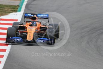 World © Octane Photographic Ltd. Formula 1 – Winter Testing - Test 1 - Day 3. McLaren MCL34 – Carlos Sainz. Circuit de Barcelona-Catalunya. Wednesday 20th February 2019.