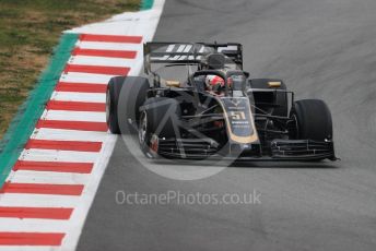 World © Octane Photographic Ltd. Formula 1 – Winter Testing - Test 1 - Day 3. Rich Energy Haas F1 Team VF19 – Pietro Fittipaldi. Circuit de Barcelona-Catalunya. Wednesday 20th February 2019.