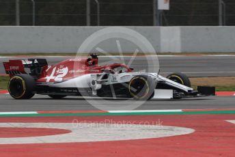 World © Octane Photographic Ltd. Formula 1 – Winter Testing - Test 1 - Day 3. Alfa Romeo Racing C38 – Kimi Raikkonen. Circuit de Barcelona-Catalunya. Wednesday 20th February 2019.