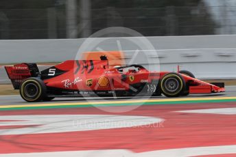 World © Octane Photographic Ltd. Formula 1 – Winter Testing - Test 1 - Day 3. Scuderia Ferrari SF90 – Sebastian Vettel. Circuit de Barcelona-Catalunya. Wednesday 20th February 2019.