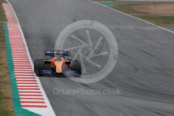 World © Octane Photographic Ltd. Formula 1 – Winter Testing - Test 1 - Day 3. McLaren MCL34 – Carlos Sainz. Circuit de Barcelona-Catalunya. Wednesday 20th February 2019.