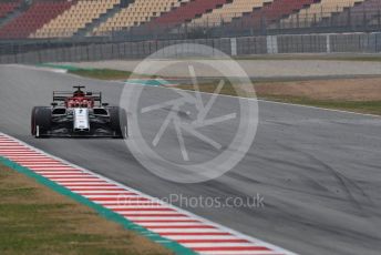 World © Octane Photographic Ltd. Formula 1 – Winter Testing - Test 1 - Day 3. Alfa Romeo Racing C38 – Kimi Raikkonen. Circuit de Barcelona-Catalunya. Wednesday 20th February 2019.