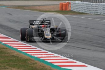 World © Octane Photographic Ltd. Formula 1 – Winter Testing - Test 1 - Day 3. Rich Energy Haas F1 Team VF19 – Pietro Fittipaldi. Circuit de Barcelona-Catalunya. Wednesday 20th February 2019.