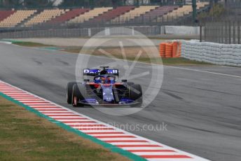 World © Octane Photographic Ltd. Formula 1 – Winter Testing - Test 1 - Day 3. Scuderia Toro Rosso STR14 – Daniil Kvyat. Circuit de Barcelona-Catalunya. Wednesday 20th February 2019.