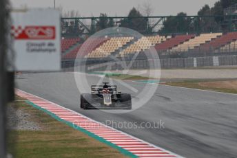World © Octane Photographic Ltd. Formula 1 – Winter Testing - Test 1 - Day 3. Rich Energy Haas F1 Team VF19 – Pietro Fittipaldi. Circuit de Barcelona-Catalunya. Wednesday 20th February 2019.