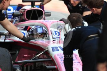 World © Octane Photographic Ltd. Formula 1 – Winter Testing - Test 1 - Day 3. SportPesa Racing Point RP19 - Sergio Perez. Circuit de Barcelona-Catalunya. Wednesday 20th February 2019.