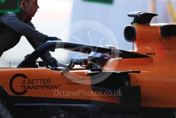 World © Octane Photographic Ltd. Formula 1 – Winter Testing - Test 1 - Day 3. McLaren MCL34 – Carlos Sainz. Circuit de Barcelona-Catalunya. Wednesday 20th February 2019.