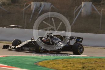 World © Octane Photographic Ltd. Formula 1 – Winter Testing - Test 1 - Day 3. Rich Energy Haas F1 Team VF19 – Romain Grosjean. Circuit de Barcelona-Catalunya. Wednesday 20th February 2019.