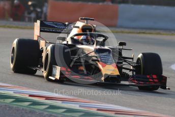 World © Octane Photographic Ltd. Formula 1 – Winter Testing - Test 1 - Day 3. Aston Martin Red Bull Racing RB15 – Max Verstappen. Circuit de Barcelona-Catalunya. Wednesday 20th February 2019.