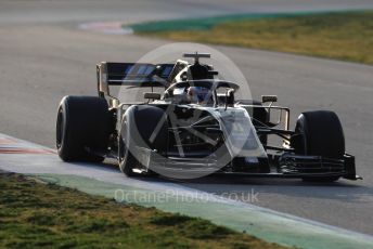 World © Octane Photographic Ltd. Formula 1 – Winter Testing - Test 1 - Day 3. Rich Energy Haas F1 Team VF19 – Romain Grosjean. Circuit de Barcelona-Catalunya. Wednesday 20th February 2019.