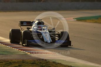 World © Octane Photographic Ltd. Formula 1 – Winter Testing - Test 1 - Day 3. ROKiT Williams Racing – George Russell. Circuit de Barcelona-Catalunya. Wednesday 20th February 2019.