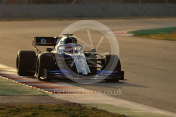 World © Octane Photographic Ltd. Formula 1 – Winter Testing - Test 1 - Day 3. ROKiT Williams Racing – George Russell. Circuit de Barcelona-Catalunya. Wednesday 20th February 2019.