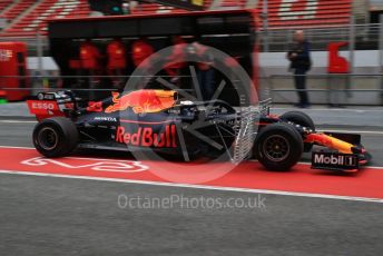 World © Octane Photographic Ltd. Formula 1 – Winter Testing - Test 1 - Day 3. Aston Martin Red Bull Racing RB15 – Max Verstappen. Circuit de Barcelona-Catalunya. Wednesday 20th February 2019