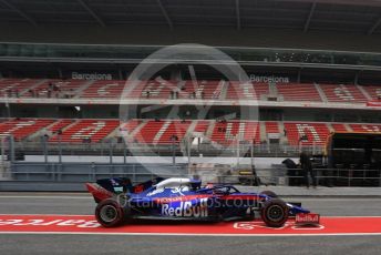 World © Octane Photographic Ltd. Formula 1 – Winter Testing - Test 1 - Day 3. Scuderia Toro Rosso STR14 – Daniil Kvyat. Circuit de Barcelona-Catalunya. Wednesday 20th February 2019.