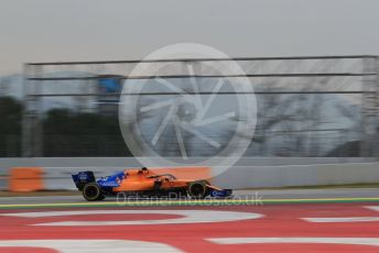 World © Octane Photographic Ltd. Formula 1 – Winter Testing - Test 1 - Day 3. McLaren MCL34 – Carlos Sainz. Circuit de Barcelona-Catalunya. Wednesday 20th February 2019.