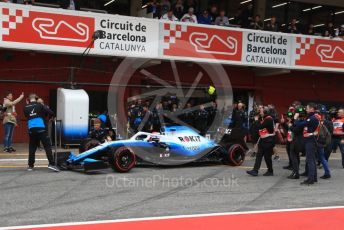 World © Octane Photographic Ltd. Formula 1 – Winter Testing - Test 1 - Day 3. ROKiT Williams Racing – George Russell. Circuit de Barcelona-Catalunya. Wednesday 20th February 2019.