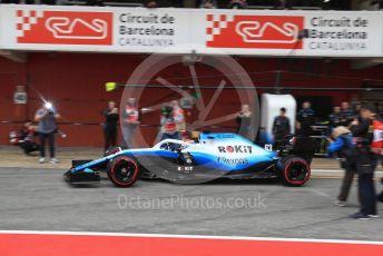 World © Octane Photographic Ltd. Formula 1 – Winter Testing - Test 1 - Day 3. ROKiT Williams Racing – George Russell. Circuit de Barcelona-Catalunya. Wednesday 20th February 2019.