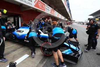 World © Octane Photographic Ltd. Formula 1 – Winter Testing - Test 1 - Day 3. ROKiT Williams Racing – George Russell. Circuit de Barcelona-Catalunya. Wednesday 20th February 2019.