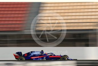 World © Octane Photographic Ltd. Formula 1 – Winter Testing - Test 1 - Day 3. Scuderia Toro Rosso STR14 – Daniil Kvyat. Circuit de Barcelona-Catalunya. Wednesday 20th February 2019.