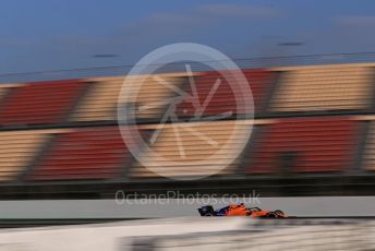 World © Octane Photographic Ltd. Formula 1 – Winter Testing - Test 1 - Day 3. McLaren MCL34 – Carlos Sainz. Circuit de Barcelona-Catalunya. Wednesday 20th February 2019.