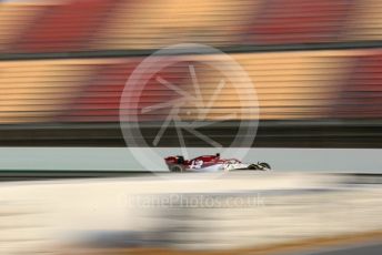 World © Octane Photographic Ltd. Formula 1 – Winter Testing - Test 1 - Day 3. Alfa Romeo Racing C38 – Kimi Raikkonen. Circuit de Barcelona-Catalunya. Wednesday 20th February 2019.