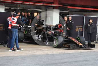 World © Octane Photographic Ltd. Formula 1 – Winter Testing - Test 1 - Day 4. Rich Energy Haas F1 Team VF19 – Romain Grosjean. Circuit de Barcelona-Catalunya. Thursday 21st February 2019.