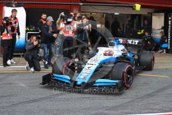 World © Octane Photographic Ltd. Formula 1 – Winter Testing - Test 1 - Day 4. ROKiT Williams Racing – Robert Kubica. Circuit de Barcelona-Catalunya. Thursday 21st February 2019.