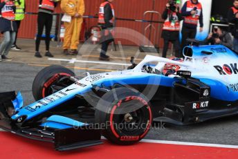 World © Octane Photographic Ltd. Formula 1 – Winter Testing - Test 1 - Day 4. ROKiT Williams Racing – Robert Kubica. Circuit de Barcelona-Catalunya. Thursday 21st February 2019.