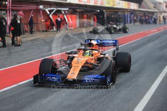 World © Octane Photographic Ltd. Formula 1 – Winter Testing - Test 1 - Day 4. McLaren MCL34 – Lando Norris. Circuit de Barcelona-Catalunya. Thursday 21st February 2019.