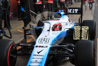 World © Octane Photographic Ltd. Formula 1 – Winter Testing - Test 1 - Day 4. ROKiT Williams Racing – Robert Kubica. Circuit de Barcelona-Catalunya. Thursday 21st February 2019.