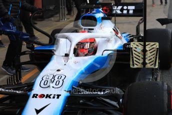 World © Octane Photographic Ltd. Formula 1 – Winter Testing - Test 1 - Day 4. ROKiT Williams Racing – Robert Kubica. Circuit de Barcelona-Catalunya. Thursday 21st February 2019.