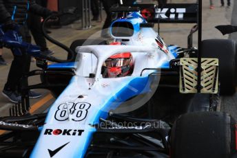 World © Octane Photographic Ltd. Formula 1 – Winter Testing - Test 1 - Day 4. ROKiT Williams Racing – Robert Kubica. Circuit de Barcelona-Catalunya. Thursday 21st February 2019.